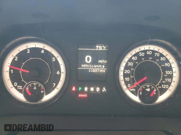 2018 Ram 1500 Tradesman с VIN 1C6RR7FG8JS169545, выставлен на аукционе Copart как лот 60643905 с пробегом 118 974 миль миль и Чистый • Clean title. История ставок и продаж доступна на DreamBid. Изображение 9.