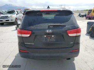 2017 Kia Sorento LX V6 with VIN 5XYPGDA50HG337043, listed as a Copart auction lot 54105935 with 120,539 mi miles and Clean Title. Bid and sale history available at carsss.com. Image 6.