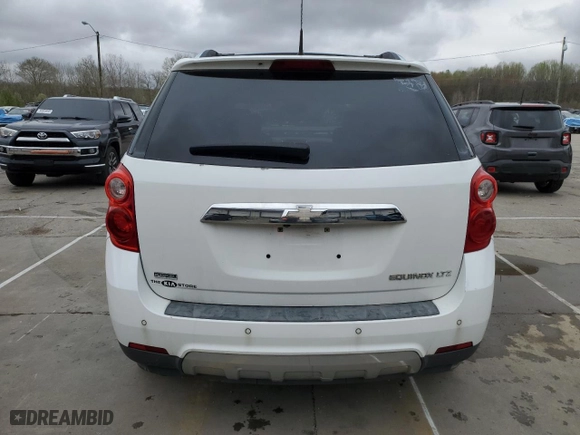 2012 Chevrolet Equinox LTZ with VIN 2GNALFEK0C6170287, listed as a Copart auction lot 51246795 with 146,608 mi miles and Clean Title. Bid and sale history available at carsss.com. Image 6.