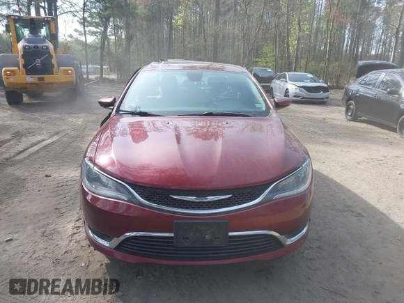 2015 Chrysler 200 Limited with VIN 1C3CCCAB6FN741128, listed as a IAAI auction lot 41933248 with 205,253 mi miles. Bid and sale history available at carsss.com. Image 12.