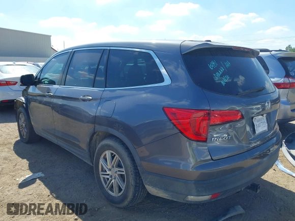 2016 Honda Pilot EX with VIN 5FNYF5H35GB051034, listed as a IAAI auction lot 40572529 with 116,859 mi miles. Bid and sale history available at carsss.com. Image 3.