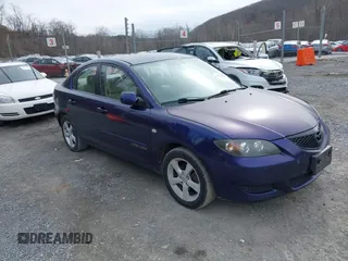 2004 Mazda 3 i with VIN JM1BK12F741187442, listed as a IAAI auction lot 41738287 with 232,217 mi miles and . Bid and sale history available at DreamBid. Image 1.