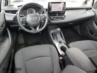 2022 Toyota Corolla LE with VIN 5YFEPMAE2NP329704, listed as a Copart auction lot 49518555 with 67,636 mi miles and Salvage Title. Bid and sale history available at carsss.com. Image 8.