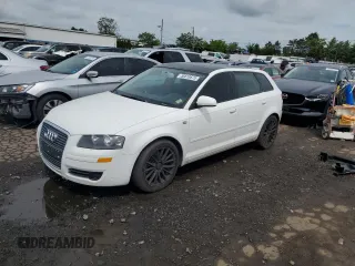 2007 Audi A3 with VIN WAUHF78P57A110765, listed as a Copart auction lot 58818675 with 163,243 mi miles and Clean title. Bid and sale history available at DreamBid. Image 1.