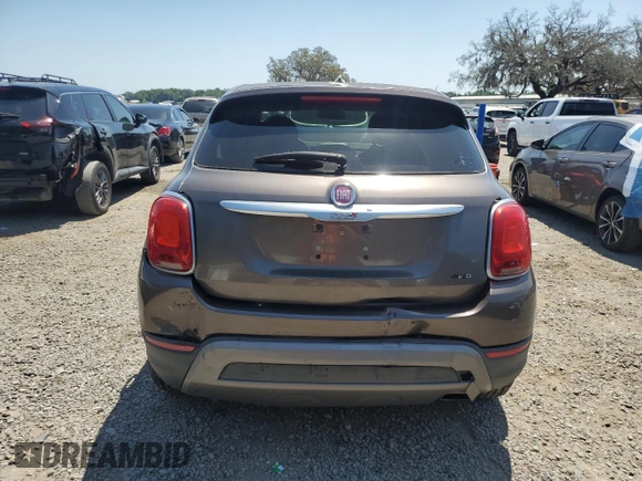 2016 FIAT 500X Trekking with VIN ZFBCFYCT0GP338212, listed as a Copart auction lot 51843725 with 56,157 mi miles and Salvage title. Bid and sale history available at DreamBid. Image 6.