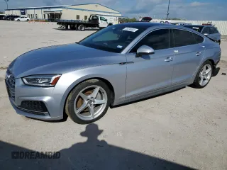 2019 Audi A5 Sportback Premium with VIN WAUDNCF54KA025906, listed as a Copart auction lot 72074403 with 51,334 mi miles. Bid and sale history available at carsss.com. Image 1.
