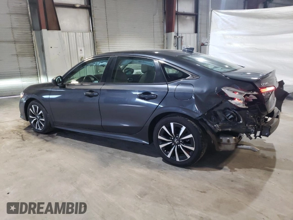 2023 Honda Civic Sedan EX with VIN 2HGFE1F71PH313006, listed as a Copart auction lot 48667815 with 32,942 mi miles and Salvage Title. Bid and sale history available at carsss.com. Image 2.
