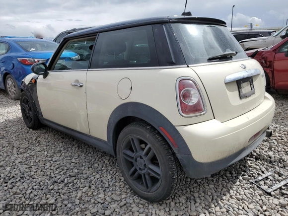 2012 MINI Cooper Hardtop with VIN WMWSU3C52CT262821, listed as a Copart auction lot 48762115 with 0 mi miles and Salvage Title. Bid and sale history available at carsss.com. Image 2.