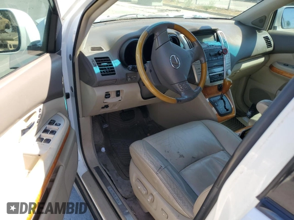 2005 Lexus RX 330 with VIN 2T2GA31U95C032680, listed as a Copart auction lot 51653694 with 0 mi miles and Salvage Title. Bid and sale history available at carsss.com. Image 8.
