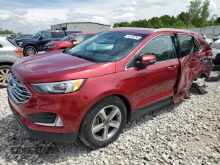 2019 Ford Edge SEL z VIN 2FMPK4J93KBB87423, wystawiony jako Copart lot #58399755 z przebiegiem 59 271 mil mil oraz Czysty tytuł • Clean title. Historia ofert i sprzedaży dostępna na DreamBid. Obrazek 1.