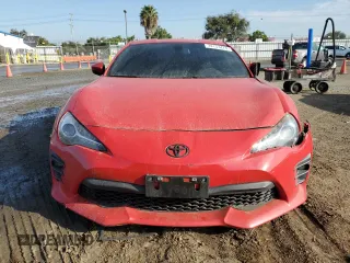 2018 Toyota 86 with VIN JF1ZNAA12J8701718, listed as a Copart auction lot 74153474 with 100,843 mi miles and Salvage Title. Bid and sale history available at carsss.com. Image 5.