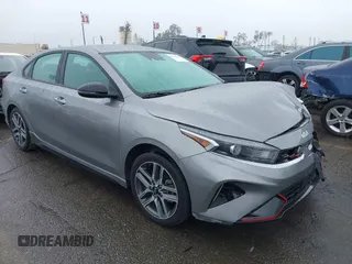2023 Kia Forte GT-Line z VIN 3KPF54AD8PE602683, wystawiony jako IAAI lot #41444418 z przebiegiem 52 229 mil mil oraz . Historia ofert i sprzedaży dostępna na DreamBid. Obrazek 1.