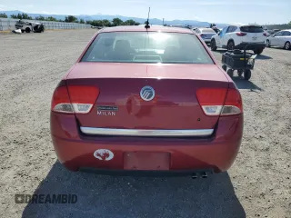 2010 Mercury Milan with VIN 3MEHM0HA0AR621341, listed as a Copart auction lot 56994365 with 218,312 mi miles and Salvage title. Bid and sale history available at DreamBid. Image 6.