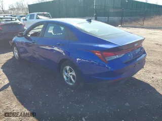 2023 Hyundai Elantra SE with VIN KMHLL4AG1PU557151, listed as a IAAI auction lot 41877575 with 40,329 mi miles. Bid and sale history available at carsss.com. Image 3.