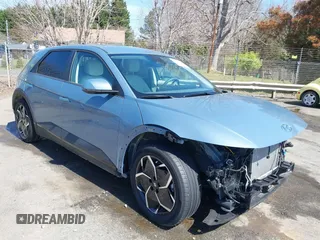 2022 Hyundai Ioniq 5 SEL с VIN KM8KN4AE6NU120425, выставлен на аукционе IAAI как лот 41850691 с пробегом 27 642 миль миль и . История ставок и продаж доступна на DreamBid. Изображение 1.