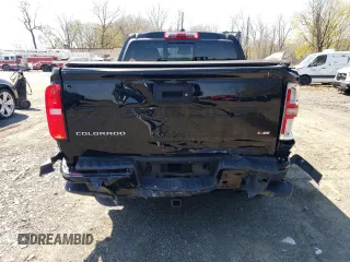 2022 Chevrolet Colorado 4WD Z71 with VIN 1GCGTDEN6N1214638, listed as a Copart auction lot 50008505 with 37,552 mi miles and Salvage Title. Bid and sale history available at carsss.com. Image 6.
