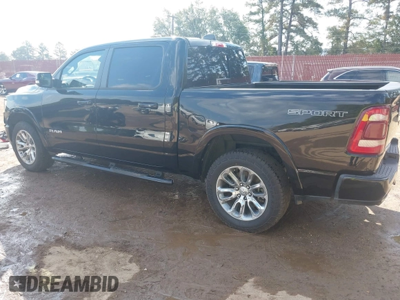 2022 Ram 1500 Laramie with VIN 1C6SRFJT8NN366655, listed as a IAAI auction lot 40564974 with 49,737 mi miles and . Bid and sale history available at DreamBid. Image 3.