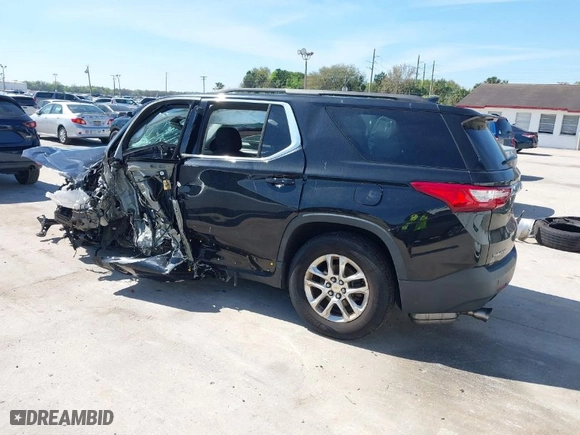2019 Chevrolet Traverse LT Cloth with VIN 1GNERGKW8KJ307488, listed as a IAAI auction lot 41690208 with 1 mi miles. Bid and sale history available at carsss.com. Image 3.