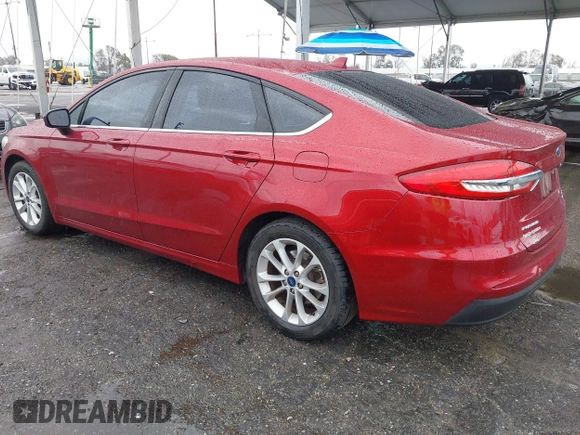 2019 Ford Fusion SE with VIN 3FA6P0HD0KR104302, listed as a IAAI auction lot 41550333 with 73,894 mi miles. Bid and sale history available at carsss.com. Image 3.
