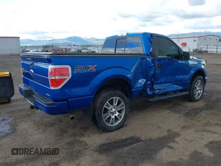 2014 Ford F-150 XL with VIN 1FTMF1EM4EFC77675, listed as a IAAI auction lot 41905732 with 76,648 mi miles. Bid and sale history available at carsss.com. Image 4.
