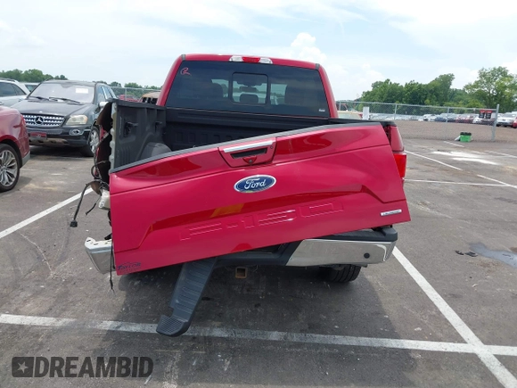 2020 Ford F-150 XL with VIN 1FTEW1E42LFB17599, listed as a IAAI auction lot 42593936 with 85,410 mi miles and . Bid and sale history available at DreamBid. Image 6.
