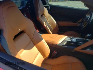 2019 Chevrolet Corvette 2LT with VIN 1G1YD3D73K5107252, listed as a Copart auction lot 77106114 with 19,093 mi miles and Salvage Title. Bid and sale history available at carsss.com. Image 10.