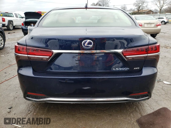 2018 Lexus LS z VIN JTHCY1FF1J5001281, wystawiony jako Copart lot #45752233 z przebiegiem 54 158 mil mil oraz . Historia ofert i sprzedaży dostępna na DreamBid. Obrazek 6.