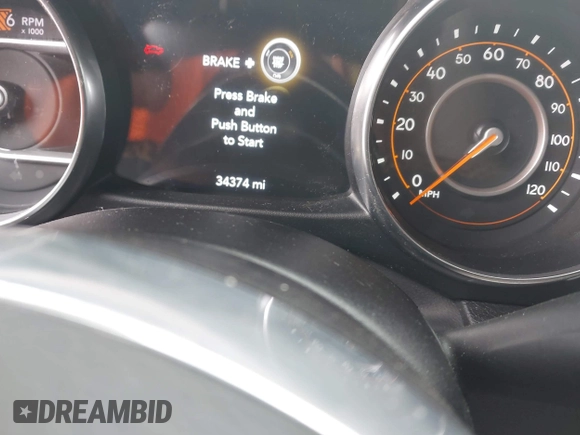 2023 Jeep Gladiator Overland with VIN 1C6JJTFM9PL593659, listed as a IAAI auction lot 42470253 with 34,374 mi miles and . Bid and sale history available at DreamBid. Image 7.