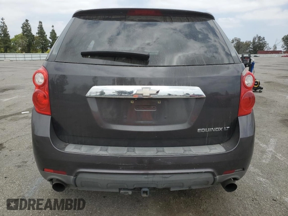 2013 Chevrolet Equinox LT with VIN 2GNFLDE39D6228935, listed as a Copart auction lot 54692495 with 153,686 mi miles and Salvage Title. Bid and sale history available at DreamBid. Image 6.