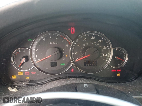 2008 Subaru Outback i z VIN 4S4BP61C587302981, wystawiony jako Copart lot #57632325 z przebiegiem 94 970 mil mil oraz Szkoda całkowita • Salvage title. Historia ofert i sprzedaży dostępna na DreamBid. Obrazek 9.