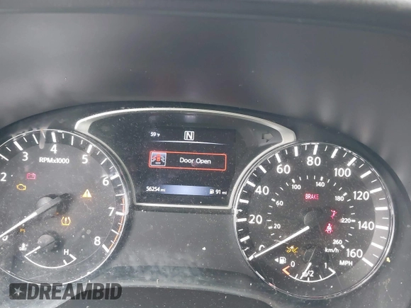 2018 Nissan Pathfinder SL with VIN 5N1DR2MN3JC674373, listed as a IAAI auction lot 41699281 with 56,254 mi miles. Bid and sale history available at carsss.com. Image 7.