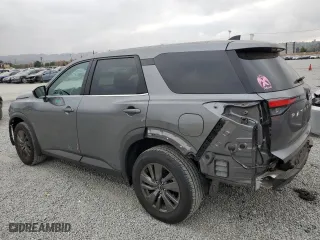 2024 Nissan Pathfinder S with VIN 5N1DR3AAXRC287239, listed as a Copart auction lot 84738974 with 3,891 mi miles and Salvage Title. Bid and sale history available at carsss.com. Image 2.