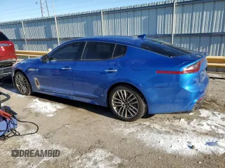 2018 Kia Stinger with VIN KNAE15LA6J6031365, listed as a Copart auction lot 87722525 with 62,489 mi miles and Salvage Title. Bid and sale history available at DreamBid. Image 2.