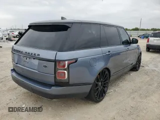 2018 Land Rover Range Rover z VIN SALGS5RE8JA507544, wystawiony jako Copart lot #48494155 z przebiegiem 96 628 mil mil oraz Czysty tytuł • Clean title. Historia ofert i sprzedaży dostępna na DreamBid. Obrazek 3.