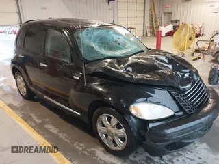 2005 Chrysler PT Cruiser Limited with VIN 3C8FY68B75T536707, listed as a IAAI auction lot 41153090 with 206,553 mi miles and . Bid and sale history available at DreamBid. Image 1.