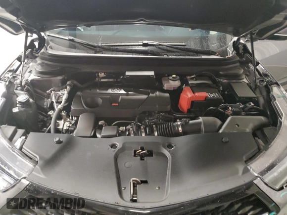 2023 Acura RDX w/A-Spec Package with VIN 5J8TC1H67PL005466, listed as a Copart auction lot 86745844 with 19,304 mi miles and Salvage title. Bid and sale history available at DreamBid. Image 12.