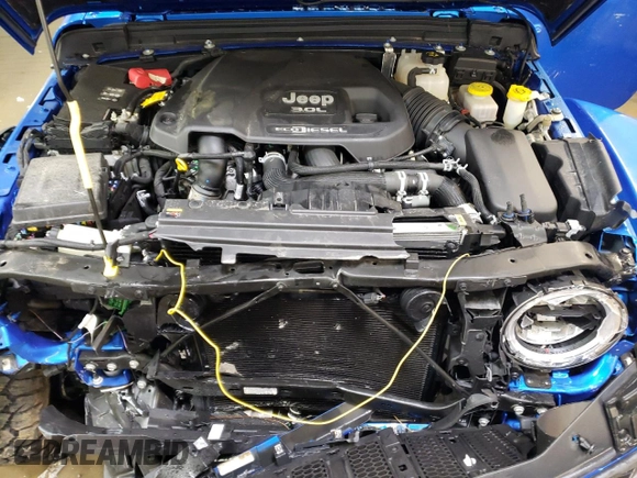 2021 Jeep Wrangler Unlimited Rubicon with VIN 1C4JJXFM7MW702520, listed as a Copart auction lot 41609735 with 11,184 mi miles and Salvage Title. Bid and sale history available at carsss.com. Image 11.