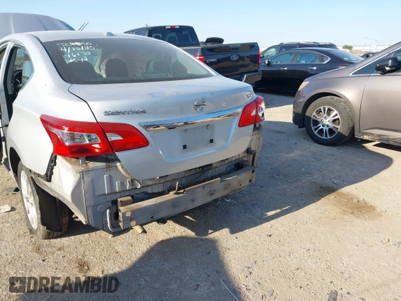 2018 Nissan Sentra SV with VIN 3N1AB7AP6JL643365, listed as a IAAI auction lot 42033621 with 113,297 mi miles. Bid and sale history available at carsss.com. Image 6.