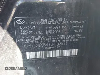 2017 Hyundai Elantra Limited z VIN 5NPD84LF7HH065444, wystawiony jako IAAI lot #41787528 z przebiegiem 101 520 mil mil oraz . Historia ofert i sprzedaży dostępna na DreamBid. Obrazek 9.
