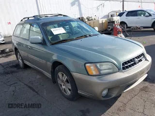 2004 Subaru Legacy Outback 35th Anniversary with VIN 4S3BH815147602509, listed as a IAAI auction lot 41881233 with 286,154 mi miles and . Bid and sale history available at DreamBid. Image 1.