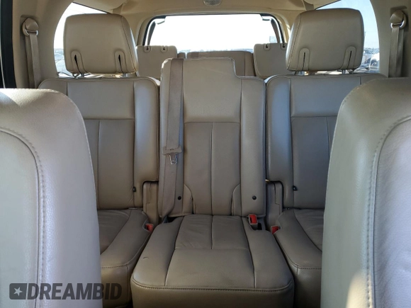 2008 Ford Expedition Max SSV with VIN 1FMFK15528LA74797, listed as a Copart auction lot 43156235 with 235,793 mi miles and Salvage title. Bid and sale history available at DreamBid. Image 10.