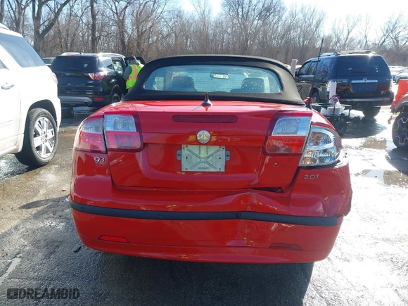 2006 Saab 9-3 with VIN YS3FD79YX66008055, listed as a IAAI auction lot 41445458 with NaN miles. Bid and sale history available at carsss.com. Image 16.