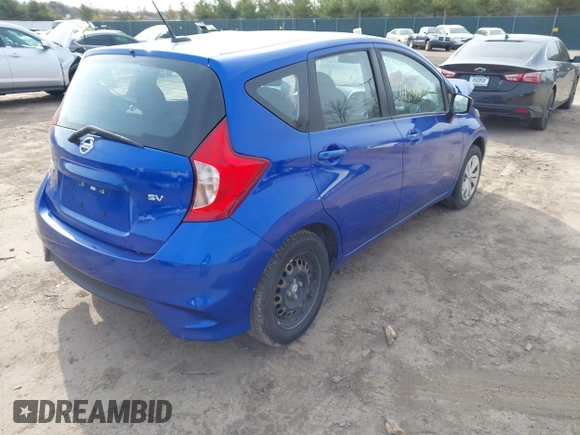 2017 Nissan Note SV z VIN 3N1CE2CP5HL357520, wystawiony jako IAAI lot #41991218 z przebiegiem 106 539 mil mil oraz . Historia ofert i sprzedaży dostępna na DreamBid. Obrazek 4.