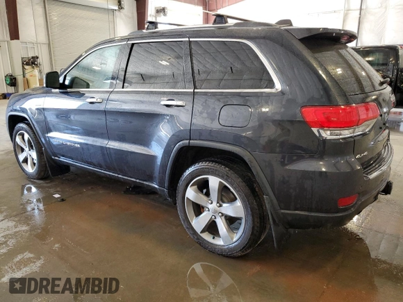 2014 Jeep Grand Cherokee Limited with VIN 1C4RJFBG4EC395386, listed as a Copart auction lot 55789105 with 134,488 mi miles and Salvage title. Bid and sale history available at DreamBid. Image 2.