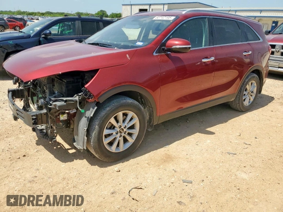 2020 Kia Sorento LX z VIN 5XYPG4A36LG673089, wystawiony jako Copart lot #60742195 z przebiegiem 68 612 mil mil oraz Szkoda całkowita • Salvage title. Historia ofert i sprzedaży dostępna na DreamBid. Obrazek 1.