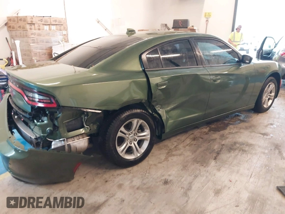 2023 Dodge Charger SXT with VIN 2C3CDXBG2PH698724, listed as a IAAI auction lot 41888564 with 21,717 mi miles and . Bid and sale history available at DreamBid. Image 4.