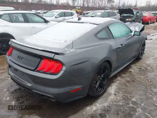 2023 Ford Mustang GT with VIN 1FA6P8CF3P5306746, listed as a IAAI auction lot 41497385 with 25 mi miles and . Bid and sale history available at DreamBid. Image 4.