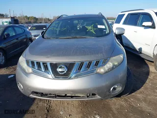 2010 Nissan Murano SL with VIN JN8AZ1MW1AW122707, listed as a IAAI auction lot 41679953 with 999,999 mi miles. Bid and sale history available at carsss.com. Image 6.