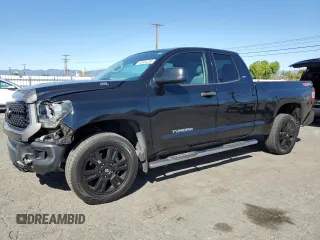 2021 Toyota Tundra 2WD SR with VIN 5TFRY5F10MX273627, listed as a Copart auction lot 46334255 with 68,384 mi miles and Salvage Title. Bid and sale history available at carsss.com. Image 1.