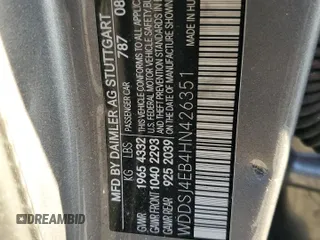 2017 Mercedes-Benz CLA 250 z VIN WDDSJ4EB4HN426351, wystawiony jako Copart lot #89305835 z przebiegiem Nie podano mil oraz Tytuł czysty. Historia ofert i sprzedaży dostępna na DreamBid. Obrazek 12.